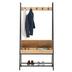 CANVAS Langham 5-Hook Entryway Coat Rack/Hall Tree With Storage Bench ...