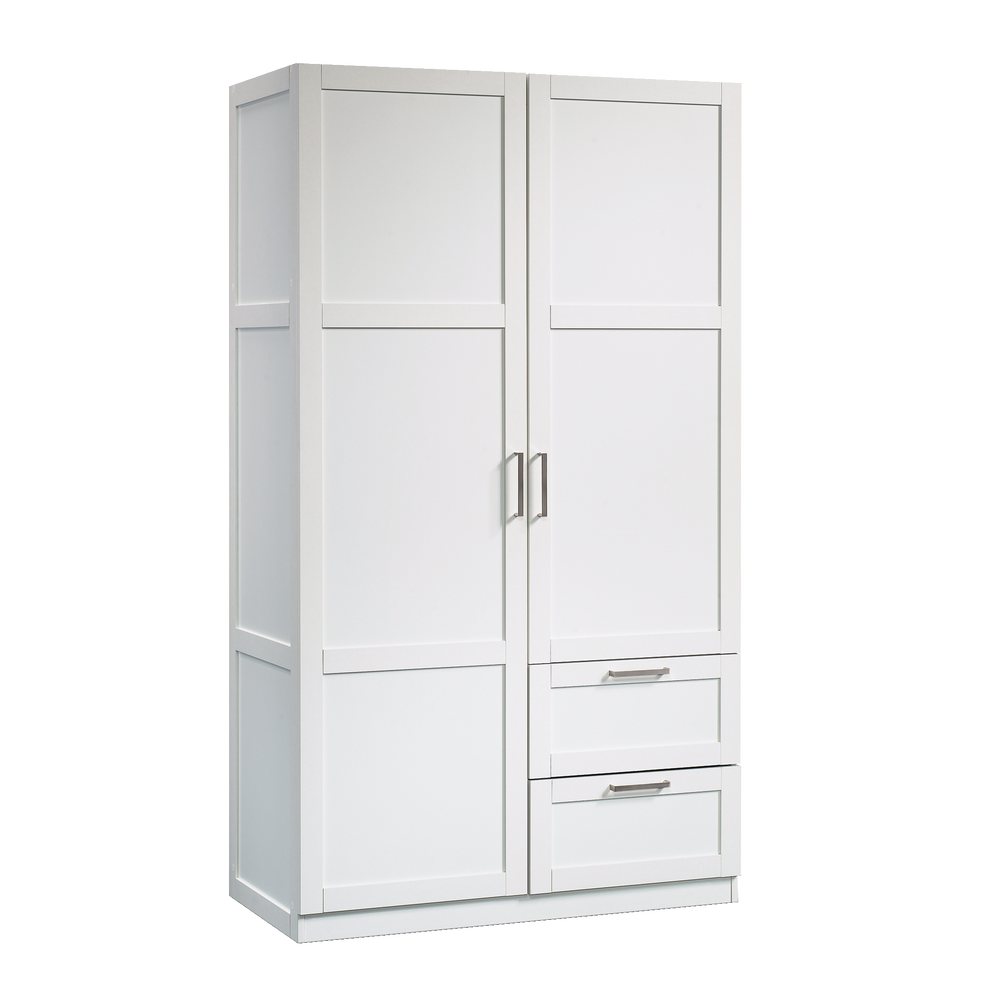 Sauder 2Door 2Drawer Wardrobe/Armoire Clothes Storage With