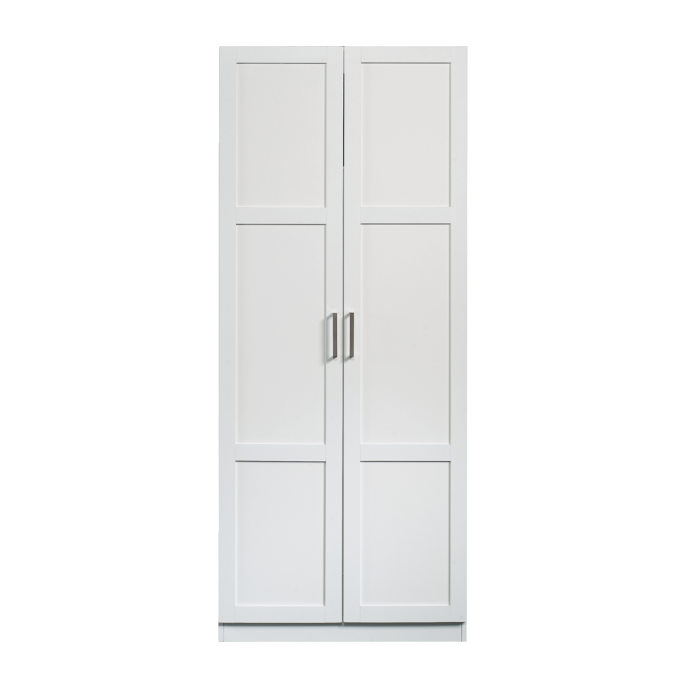 2-Door Cabinet, White Sauder
