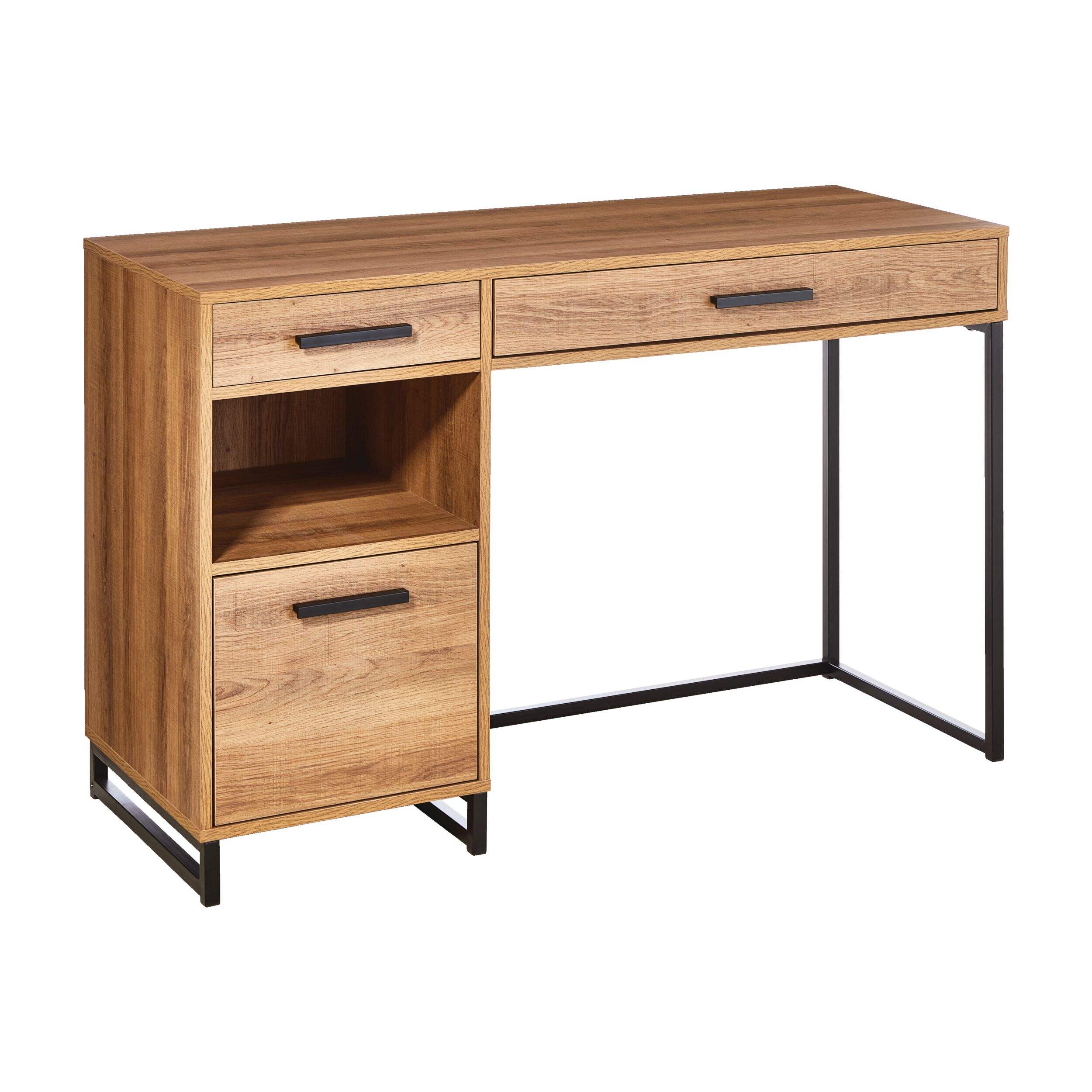 CANVAS Duncan Desk Front_Three_Fourths_Angled_Right