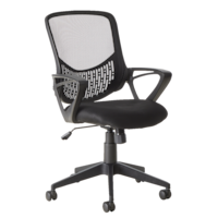 For Living Mesh Back Office Chair Front_Three_Fourths_Angled_Right