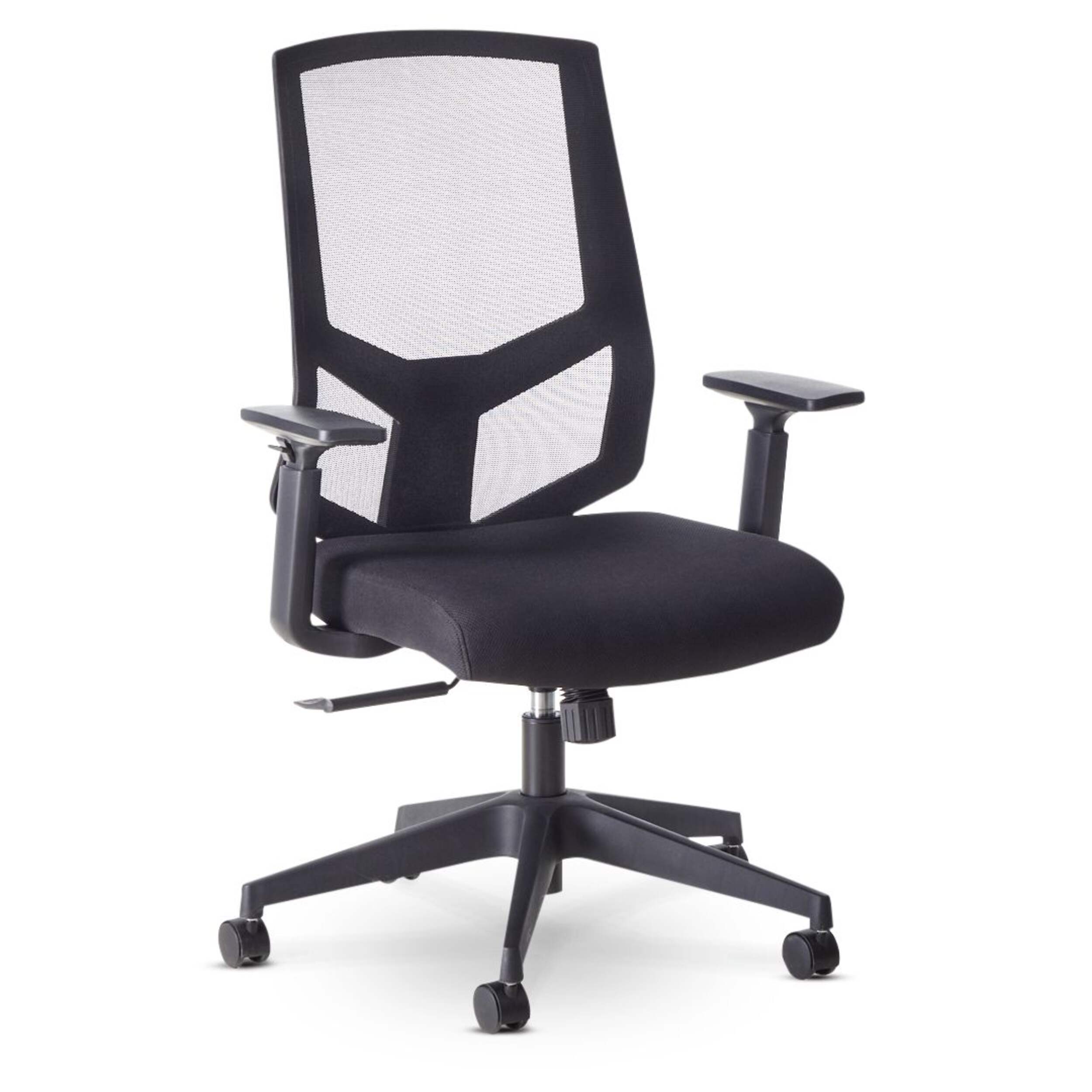 For Living Adjustable Arm Office Chair Front_Three_Fourths_Angled_Right