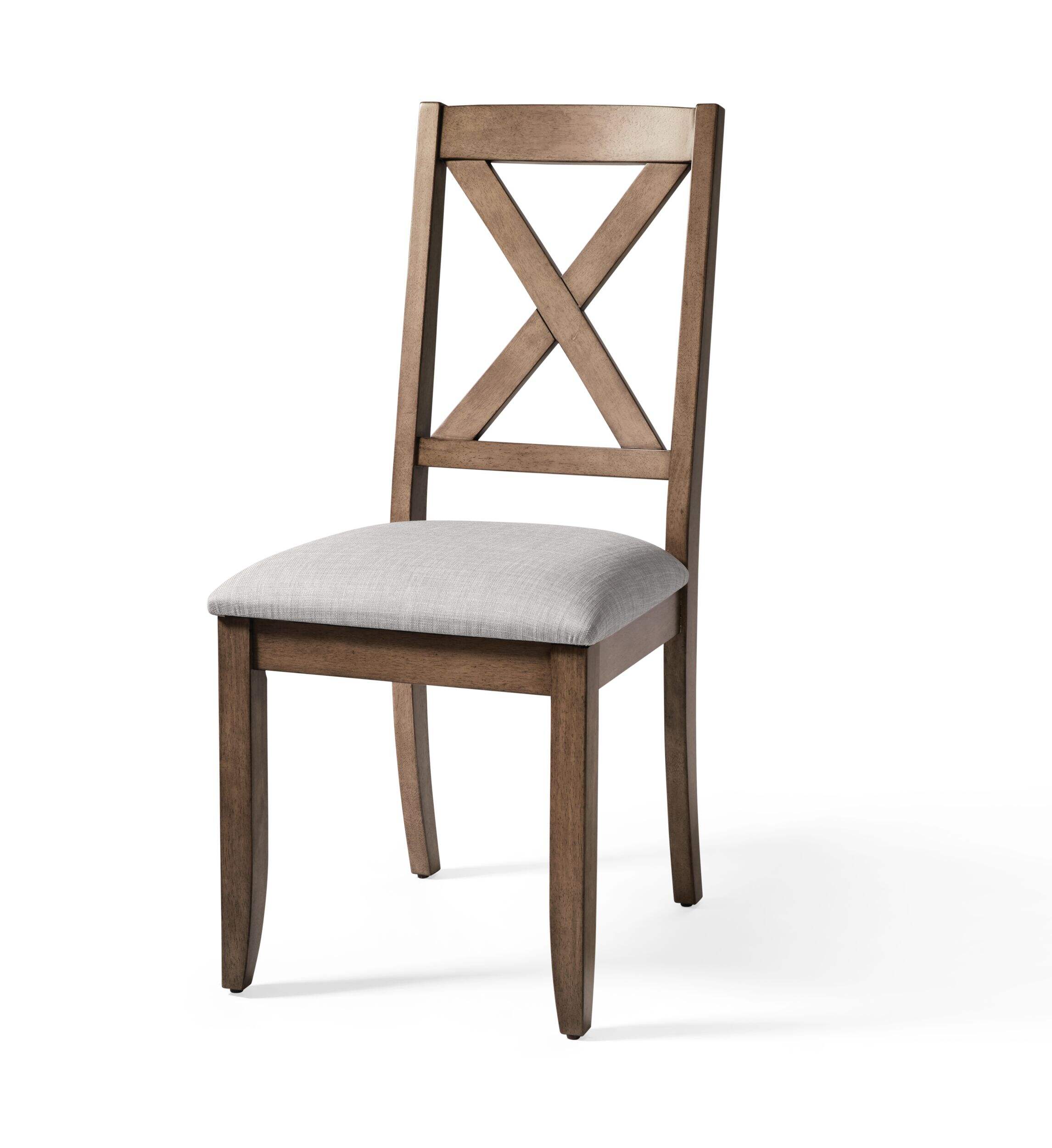 CANVAS Evans Creek Dining Chair, Beige Front_Three_Fourths_Angled_Left
