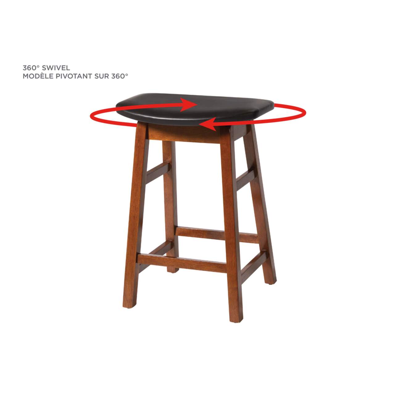 CANVAS Pelham Swivel Stool Canadian Tire