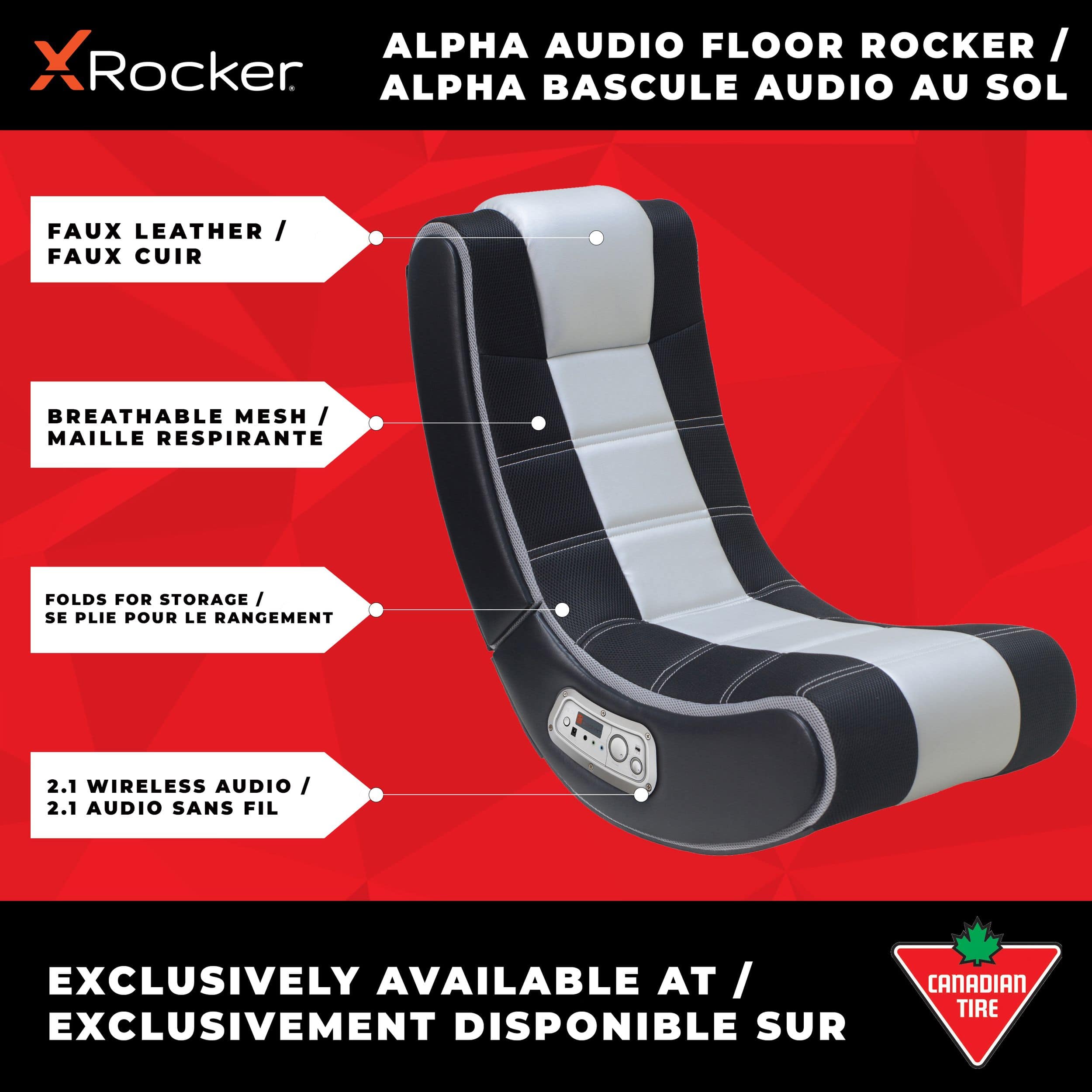 X rocker gaming 2025 chair canadian tire