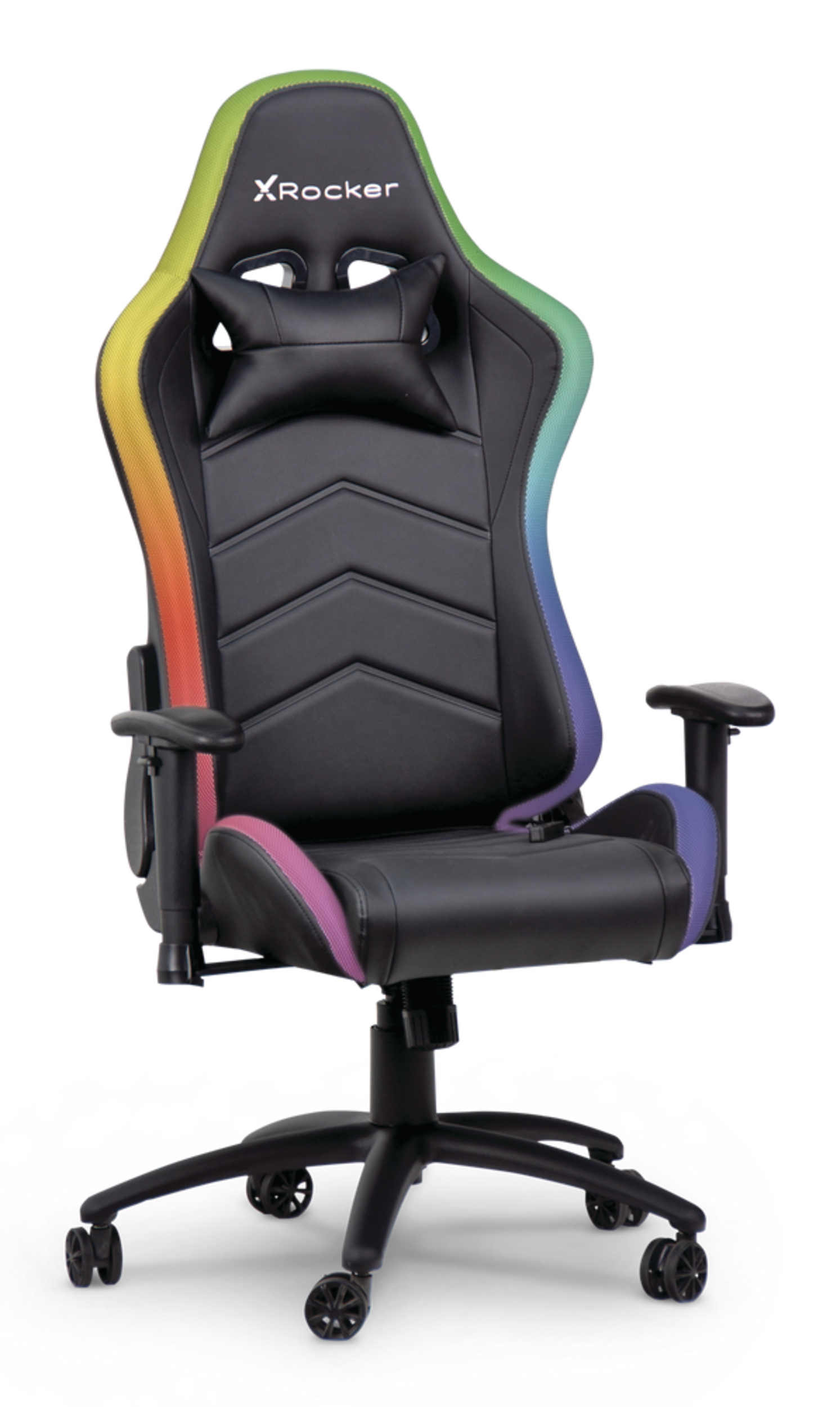 X Rocker Strike RGB Ergonomic Adjustable Swivel PC Gaming/Office Chair