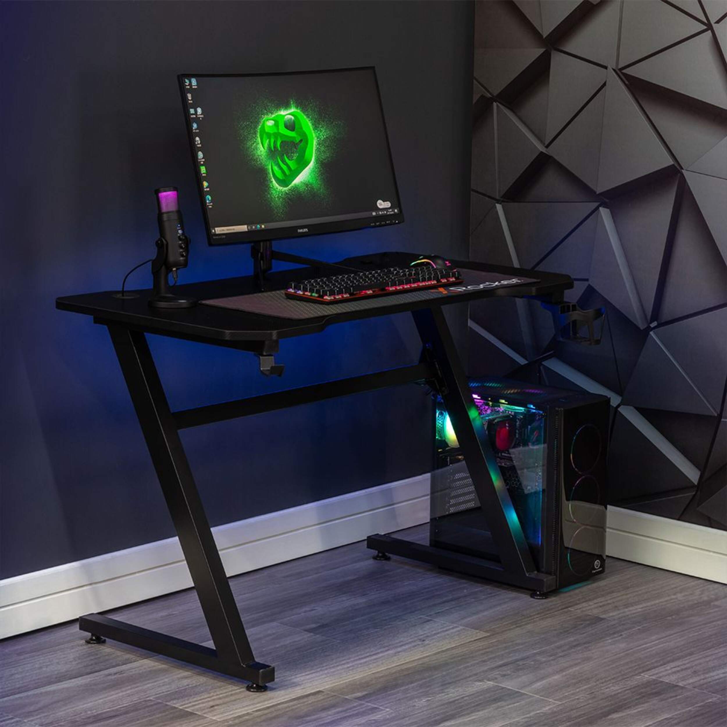X rocker raven gaming desk review Clearance
