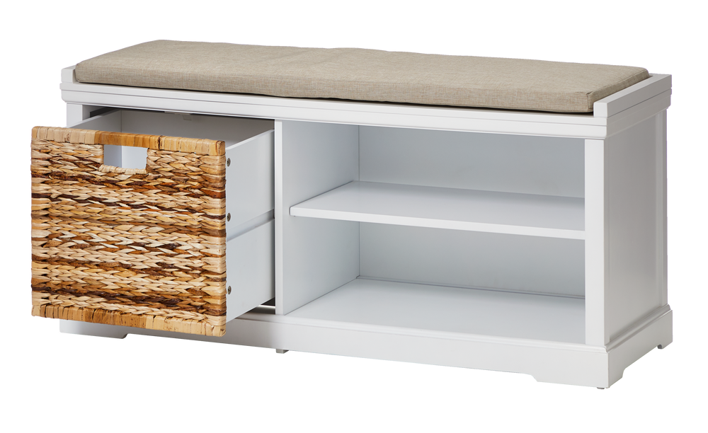 For Living Storage Bench, White Canadian Tire