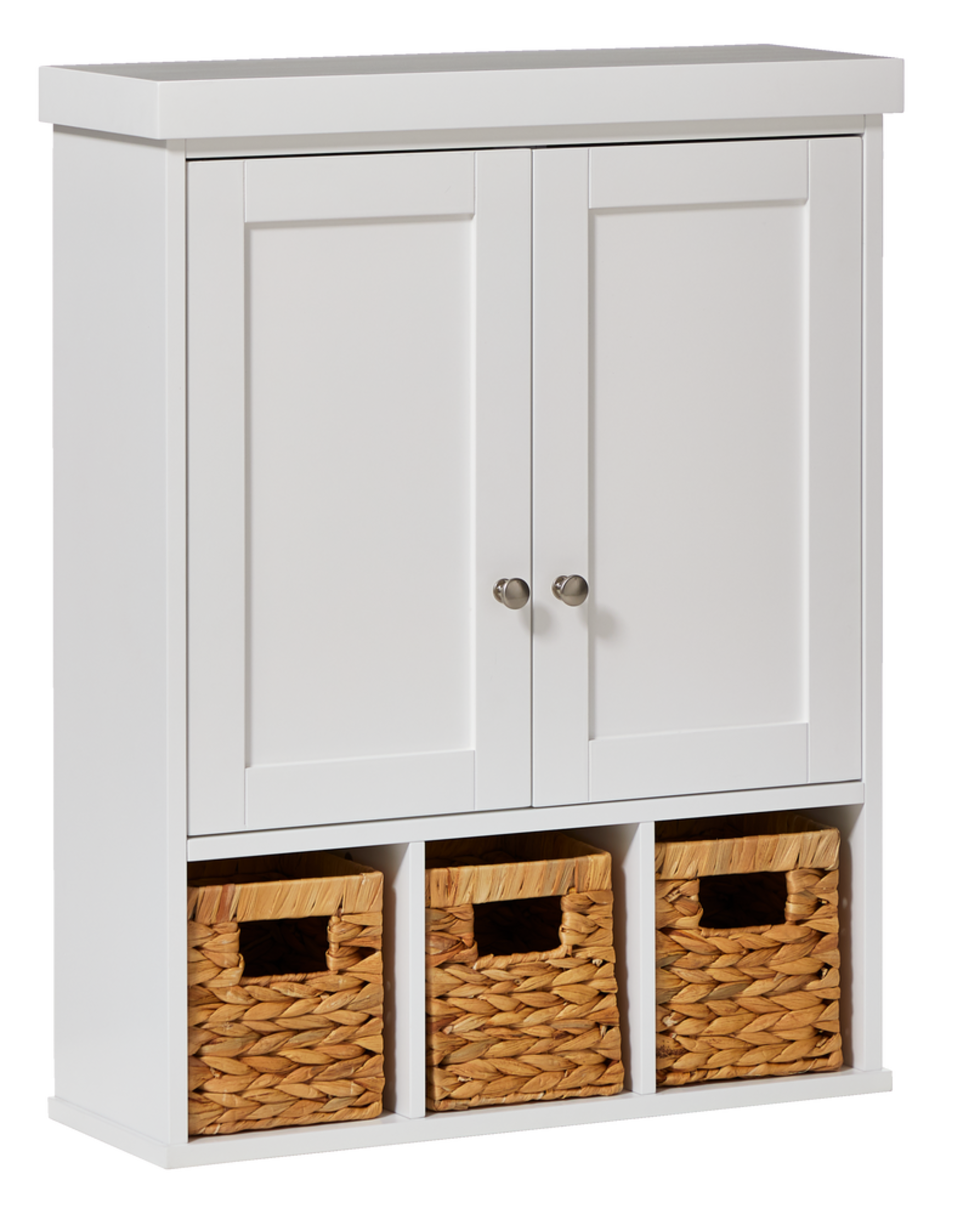 For Living Wall Mount With Baskets, White Canadian Tire