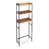 CANVAS Winsloe Bathroom Space Saver, Engineered Wood and Metal Front_Three_Fourths_Angled_Right