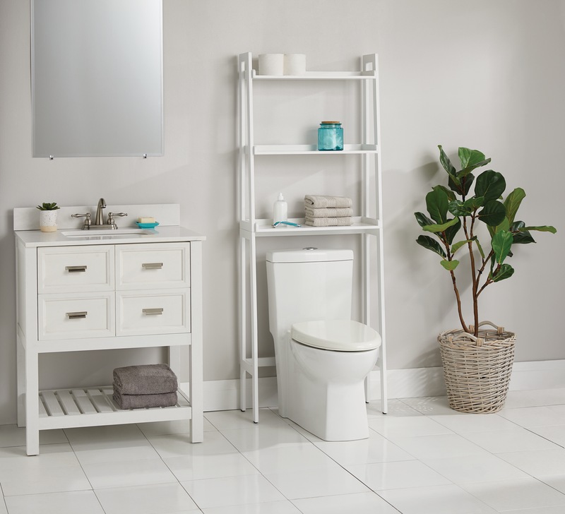 For Living Ladder Bathroom Space Saver, White Canadian Tire