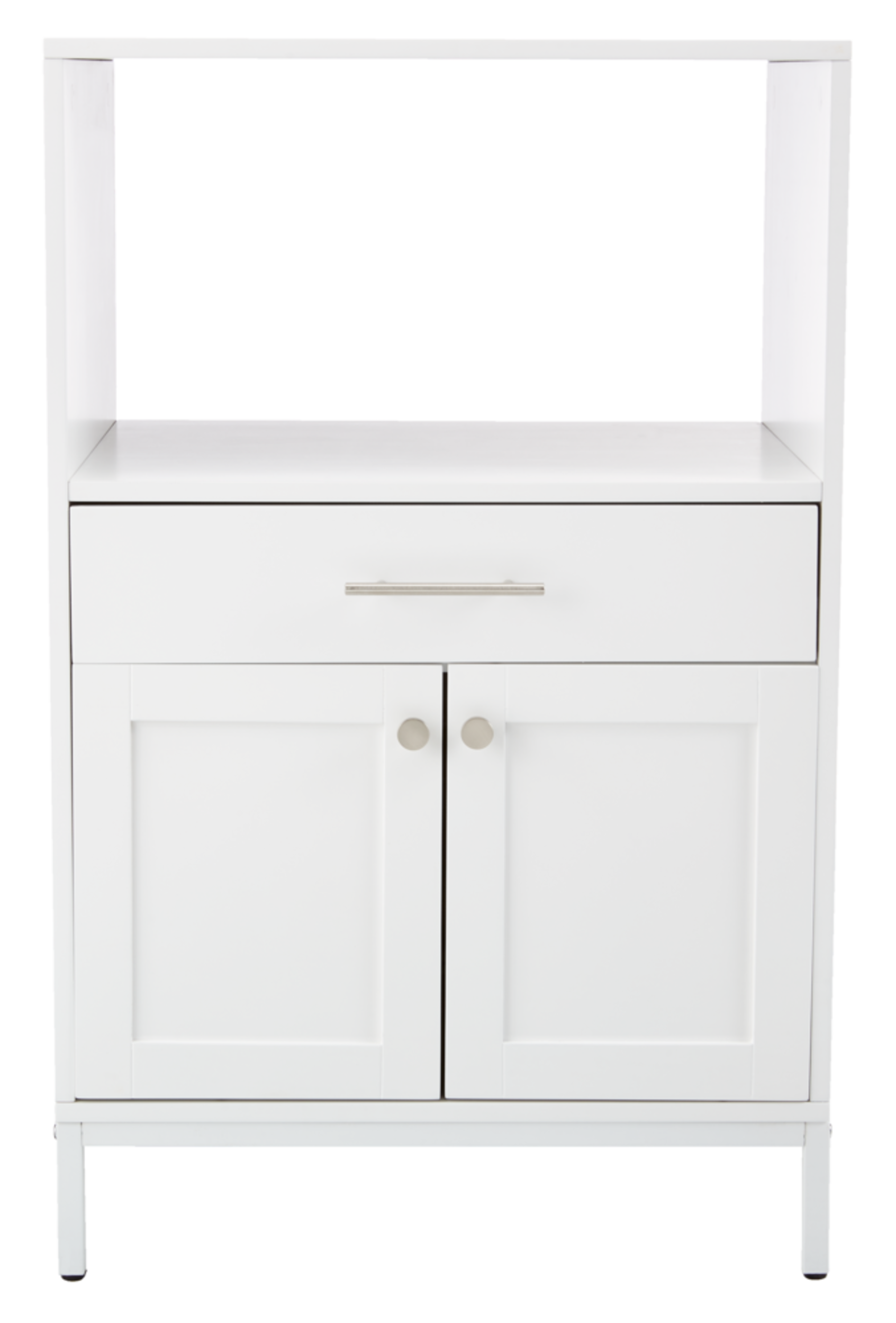 CANVAS Lawson Console Microwave Stand, White Canadian Tire