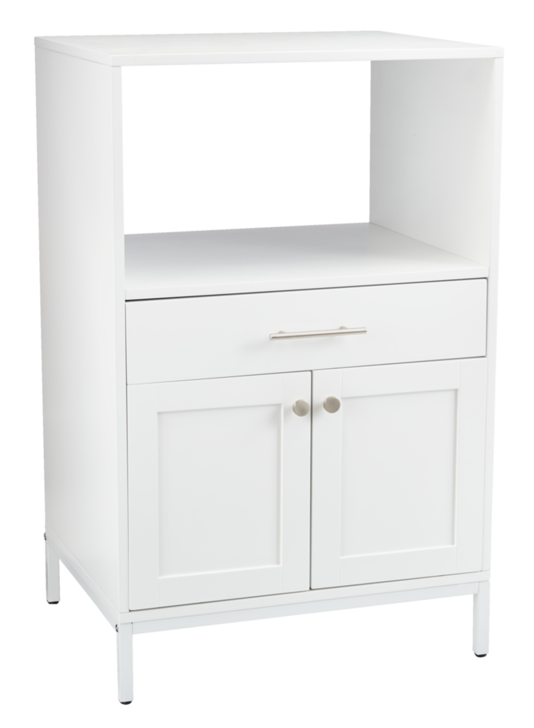 CANVAS Lawson Console Microwave Stand, White Canadian Tire