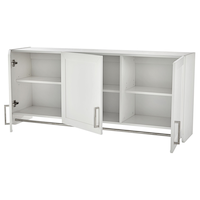For Living 3-Door Wall Laundry Cabinet, White