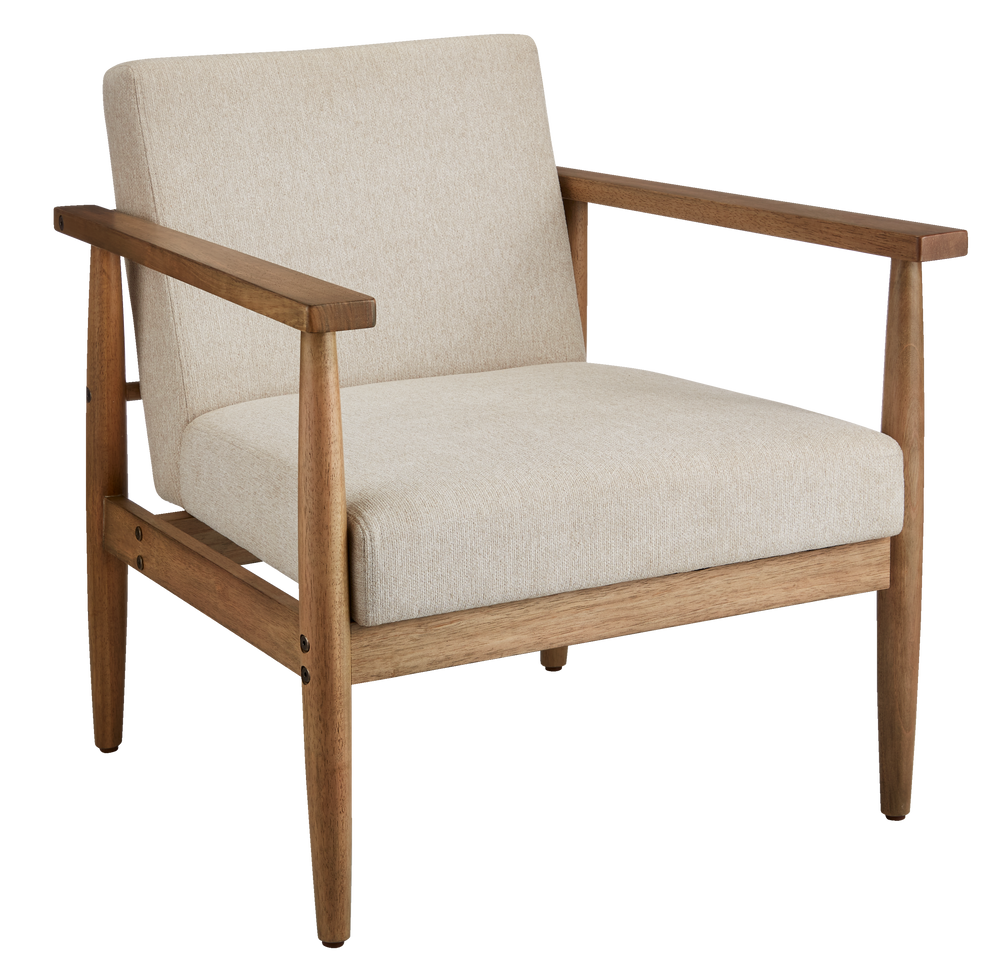 canvas accent chair