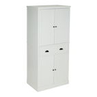 Sonoma White Wall Pantry - 18W X 24D X 84H-2D-5S