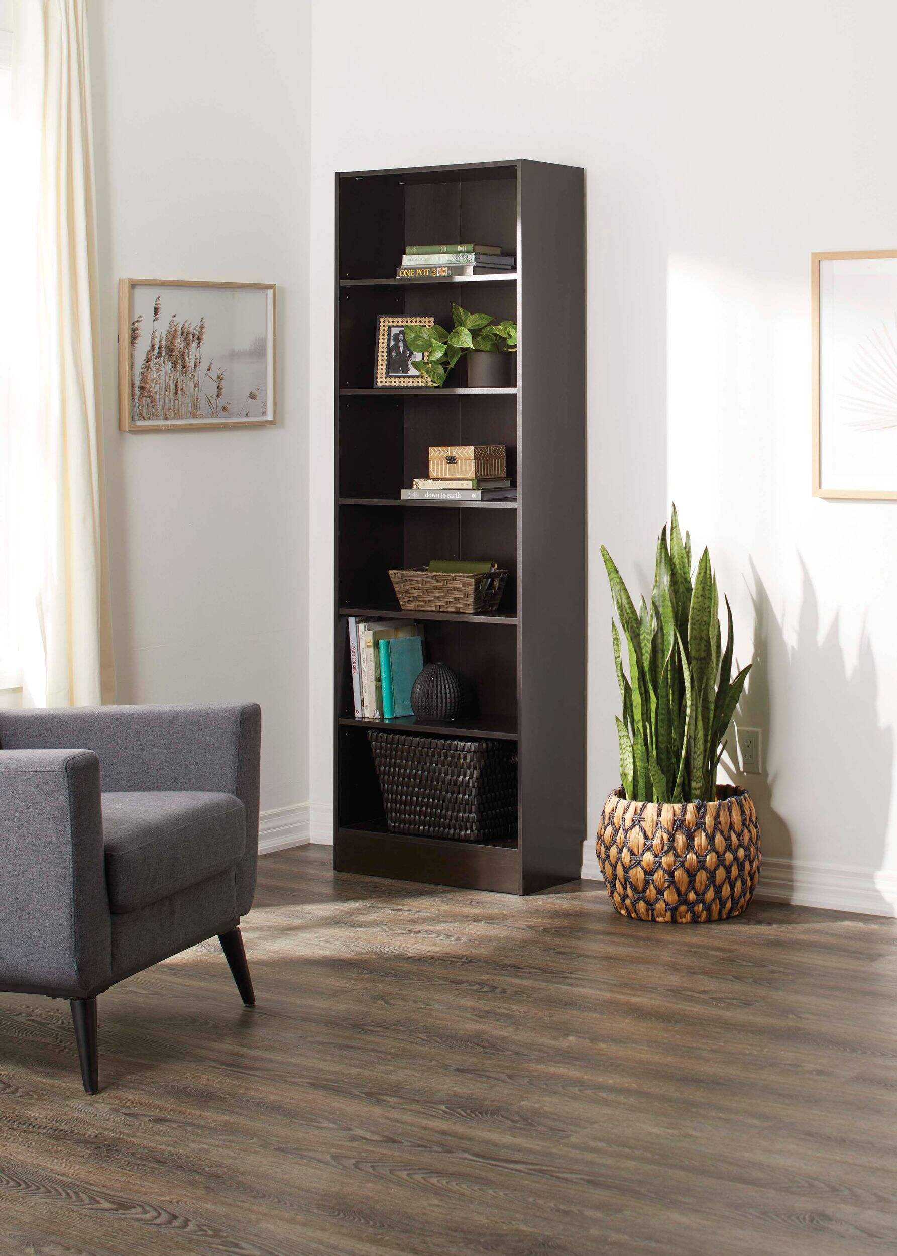For Living 6Shelf Bookcase Canadian Tire