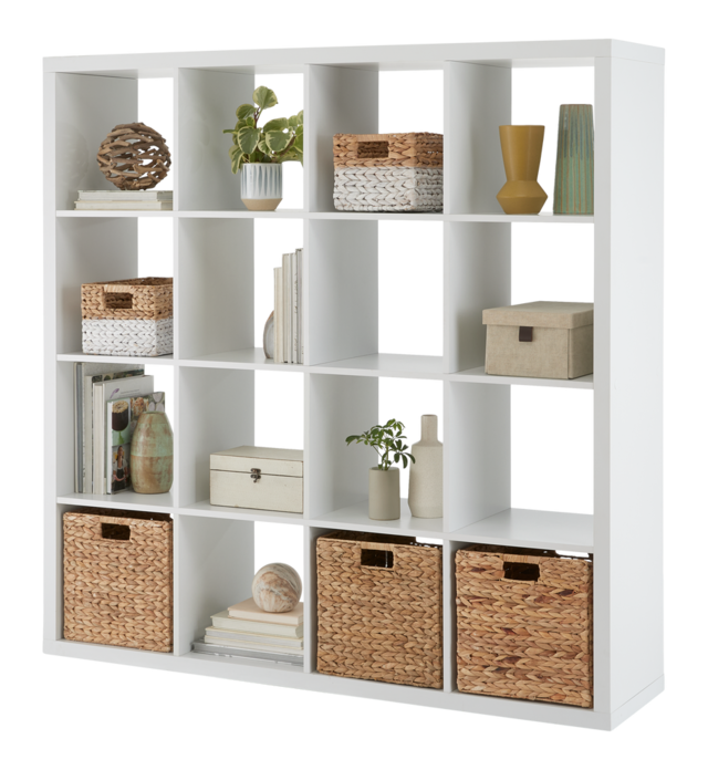 CANVAS Wilmer 16Cube Organizer, White Canadian Tire