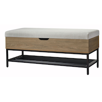 CANVAS Leaside Upholstered Storage Bench