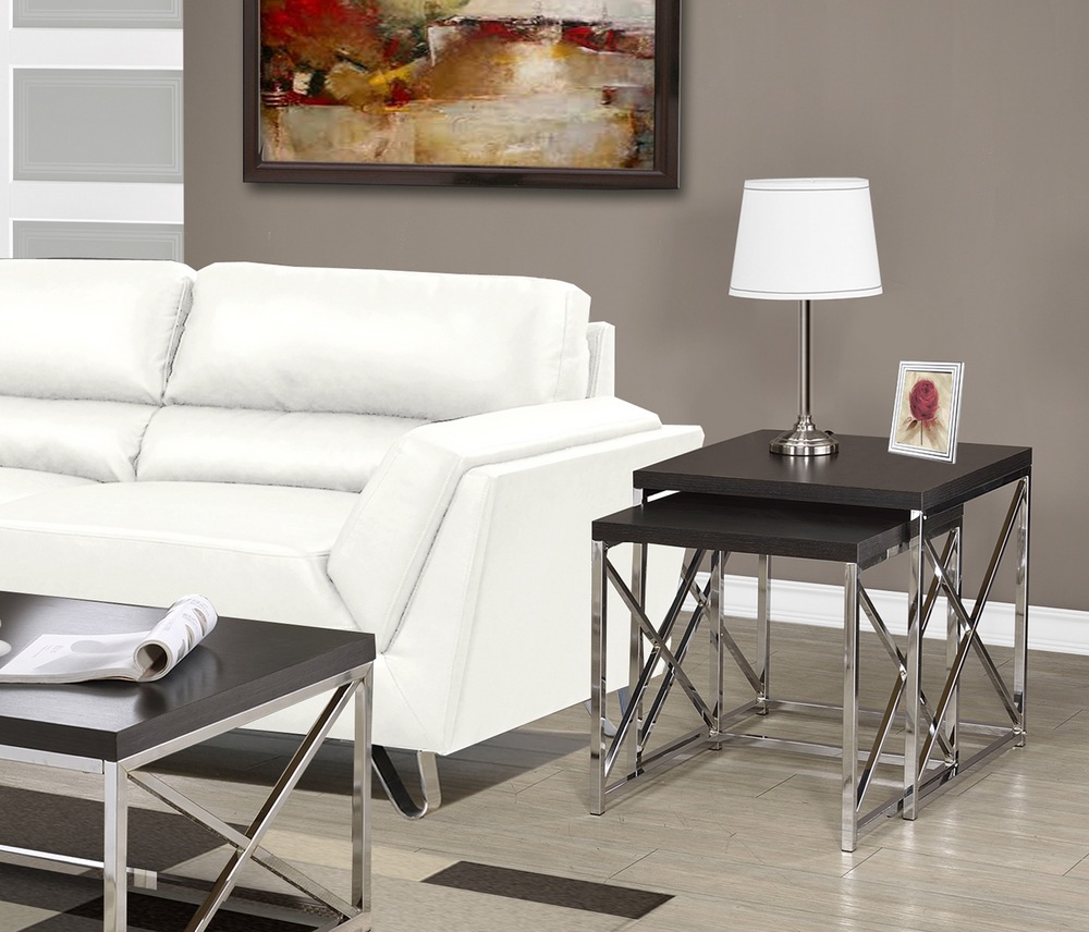 Monarch Rectangular Coffee Table With Chrome Base Canadian Tire