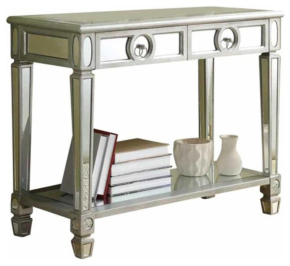 Monarch Silver Mirror Finished Hallway Table Canadian Tire