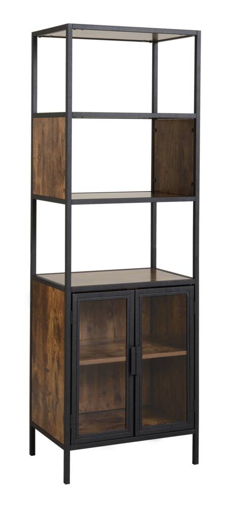 Homestar Mixed Material Display Cabinet with Glass Doors | Canadian Tire