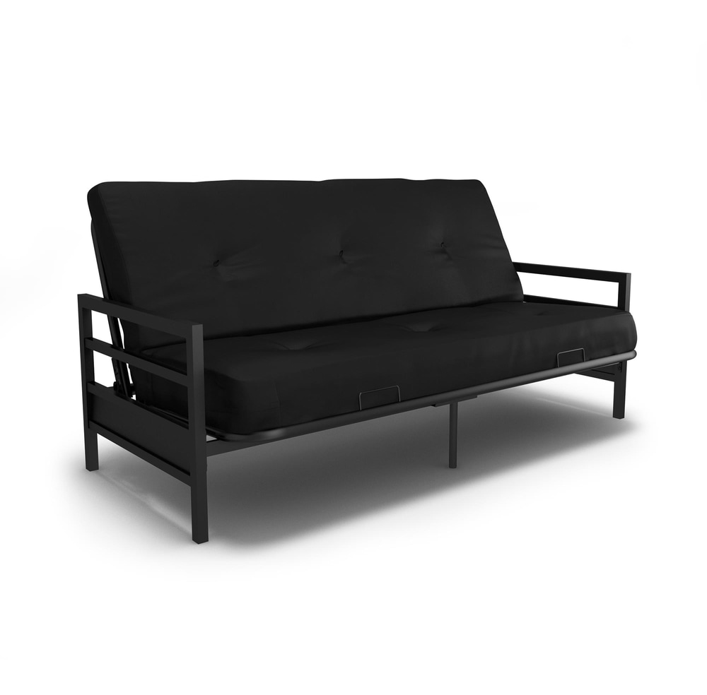Dorel Comfort Futon/Convertible Sleeper Sofa Bed With Upholstered Foam