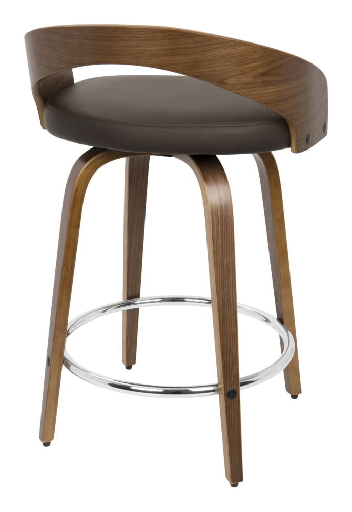 Lumisource Grotto Mid Century Counter, Grotto Counter Stool