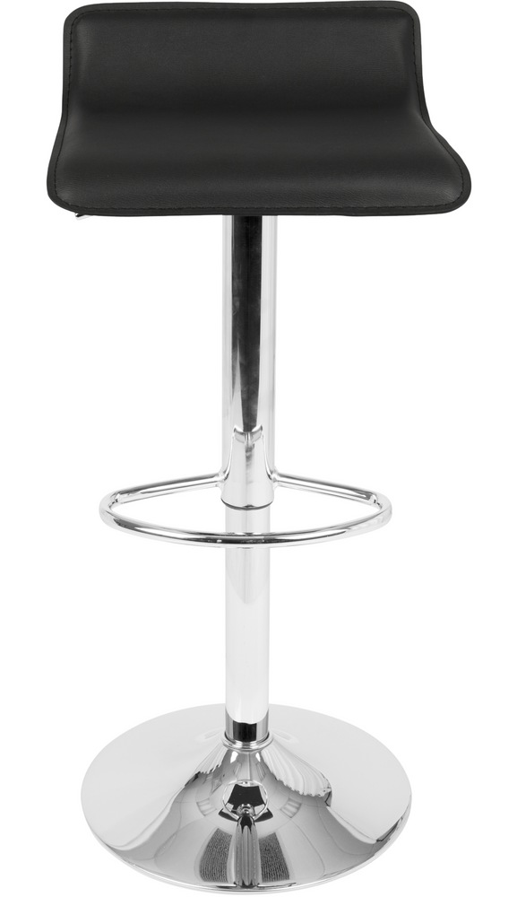 LumiSource Ale PU Leather Swivel Counter/Bar Stool Adjustable Height (2