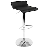 LumiSource Ale PU Leather Swivel Counter/Bar Stool Adjustable Height (2-Piece Set) Front_Angled_Right
