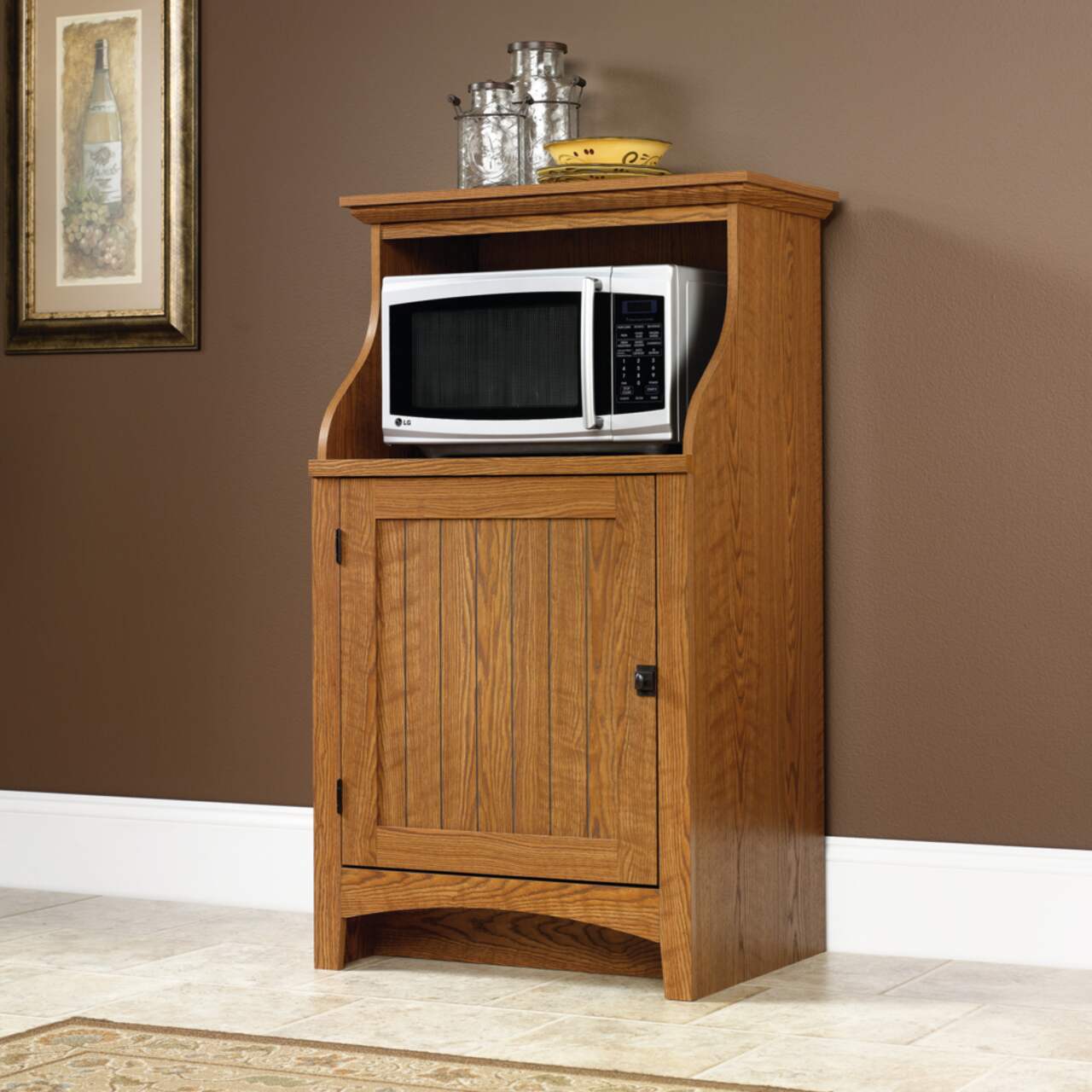Sauder summer home pantry deals