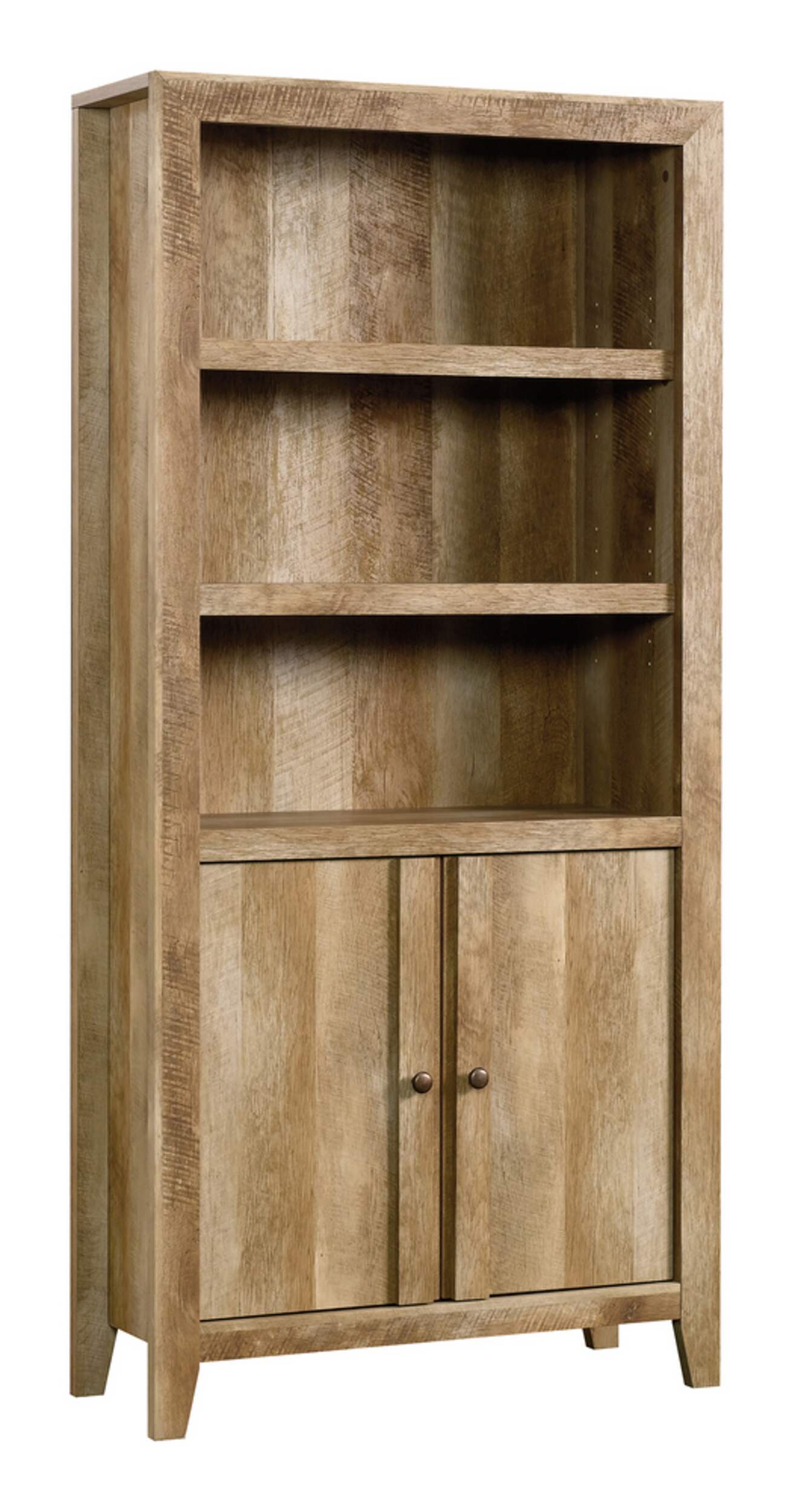 Sauder Dakota 3Tier 2Door Bookcase/Bookshelf Storage Craftsman Oak Finish Canadian Tire
