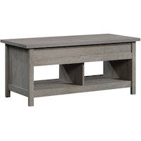 Sauder Cannery Bridge Lift Top Storage Coffee Table, Mystic Oak Finish Front_Angled_Right