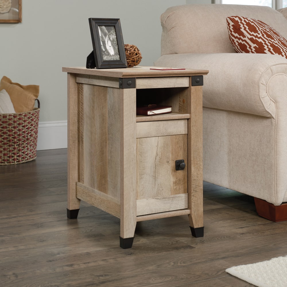 sauder carson forge side table