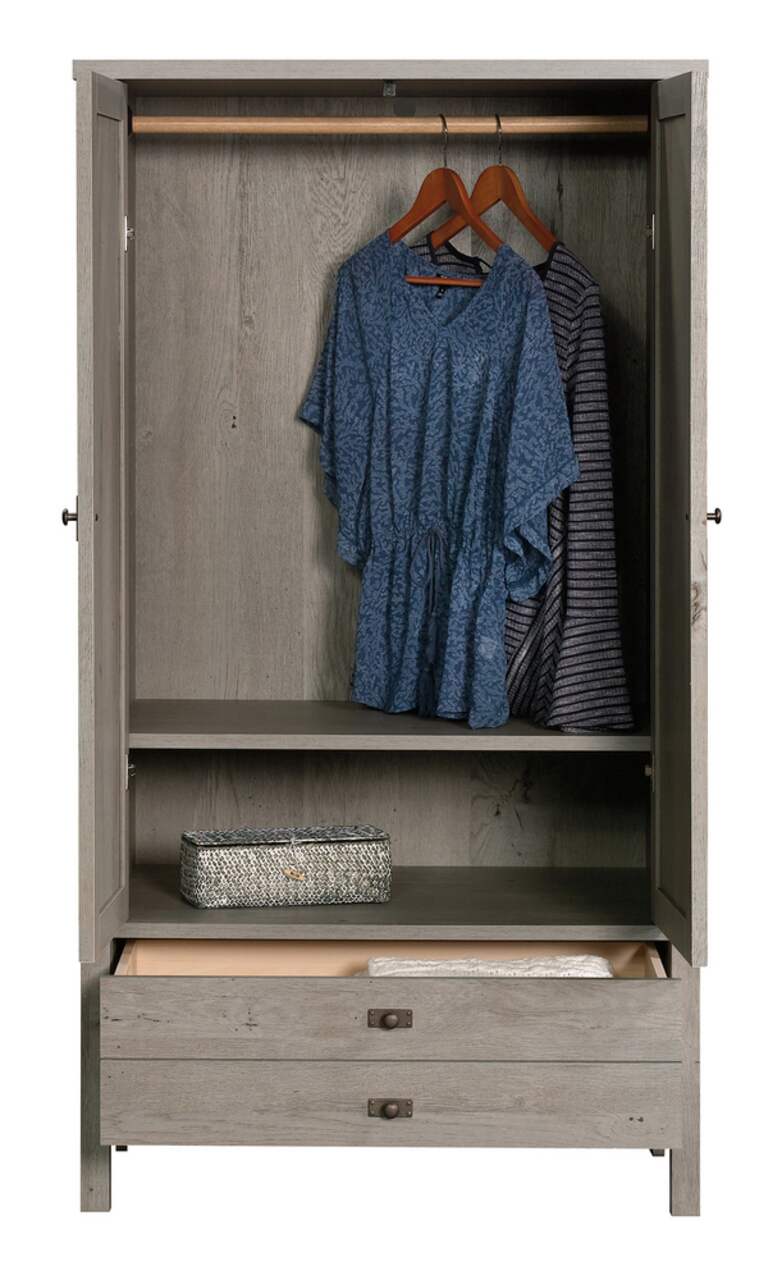 Sauder cottage cheap road armoire