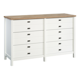 Sauder Cottage Road Dresser, Lintel Oak Front_Angled_Right