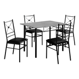 Monarch Dining Table Set, 5-pc Composite_or_Mixed