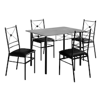 Monarch Dining Table Set, 5-pc Composite_or_Mixed