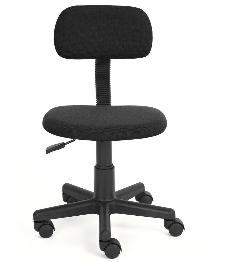 39F YanYan Upholstered Height Adjustable Swivel Office Desk Chair   39f Yanyan Office Chair Black E82b18a3 F364 4d0e 9bcd F6cca79ec5f1 