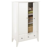 Sauder Armoire, White
