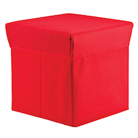 Folding Storage Ottoman