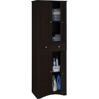 System Build 4-Door Storage Cabinet with Drawer Front_Angled_Right