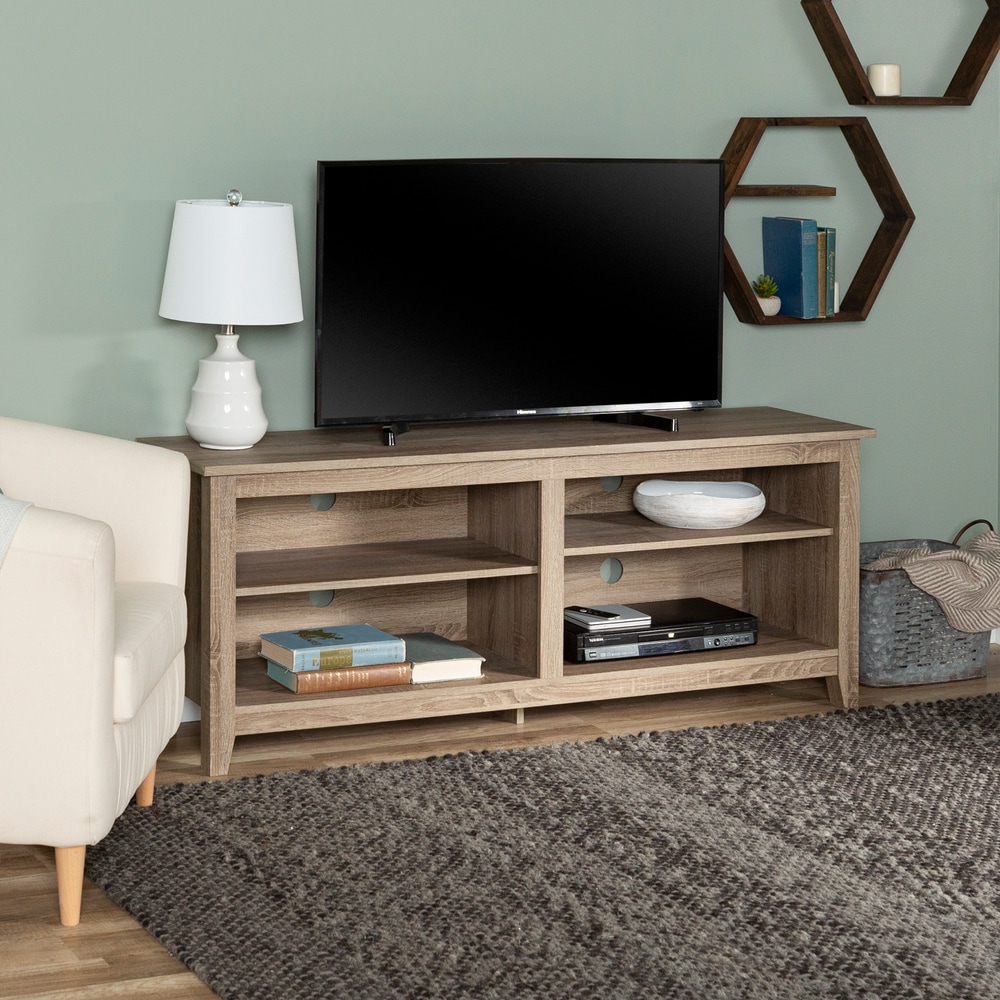 Walker Edison Lisburn Designs Rustic Farmhouse TV Stand Canadian Tire