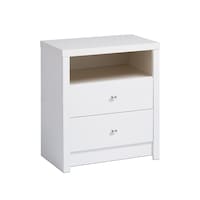 Prepac 2-Drawer Calla Tall Nightstand Front_Angled_Right