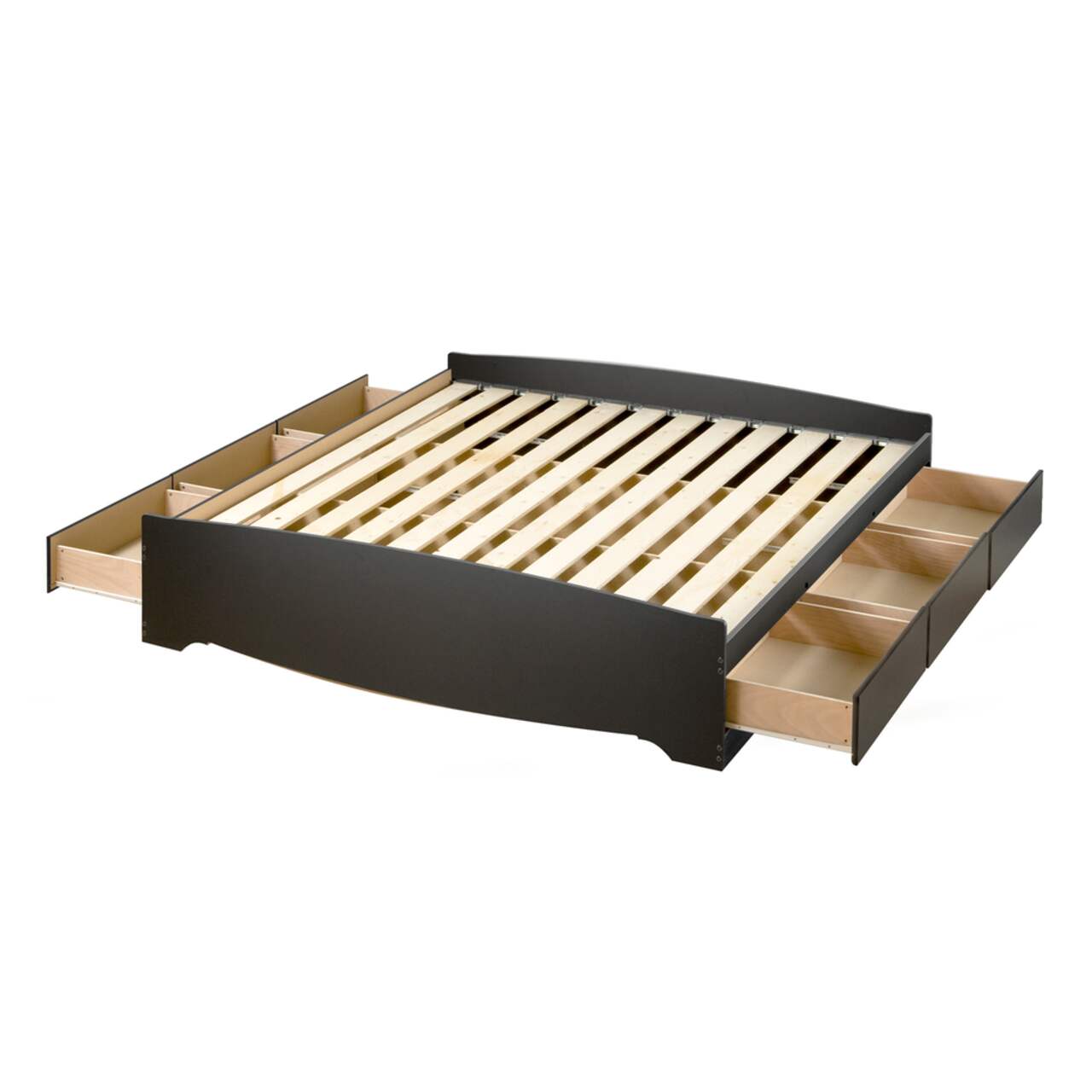 Bed with storage canada top