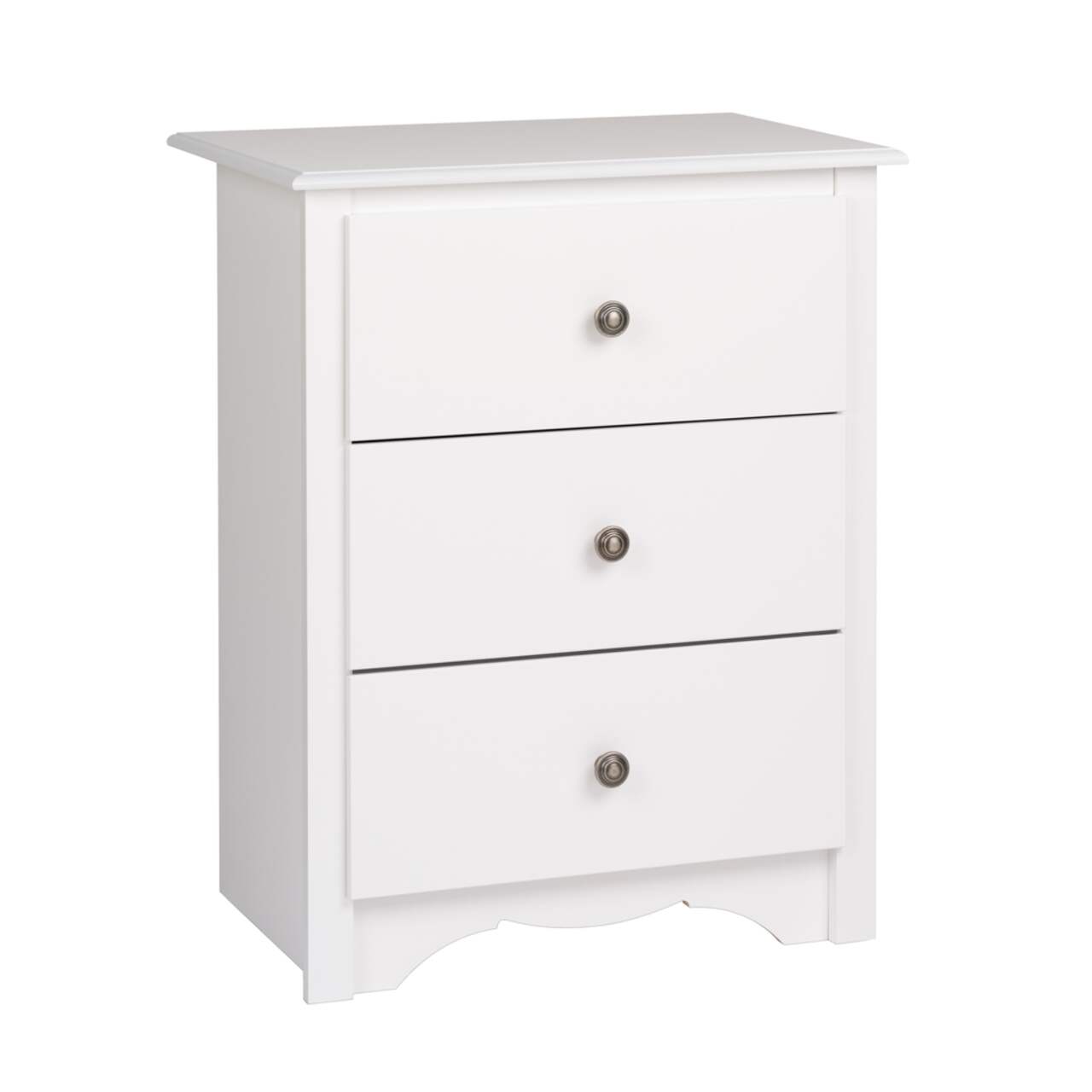 Prepac 3 Drawer Monterey Tall Nightstand
