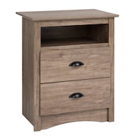 Prepac Salt Spring Tall Night Stand Front_Angled_Right