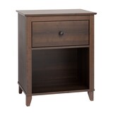 Prepac 1-Drawer Yaletown Tall Nightstand Front_Three_Fourths_Angled_Right