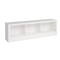 Banc de rangement Prepac Calla, blanc Front_Angled_Right