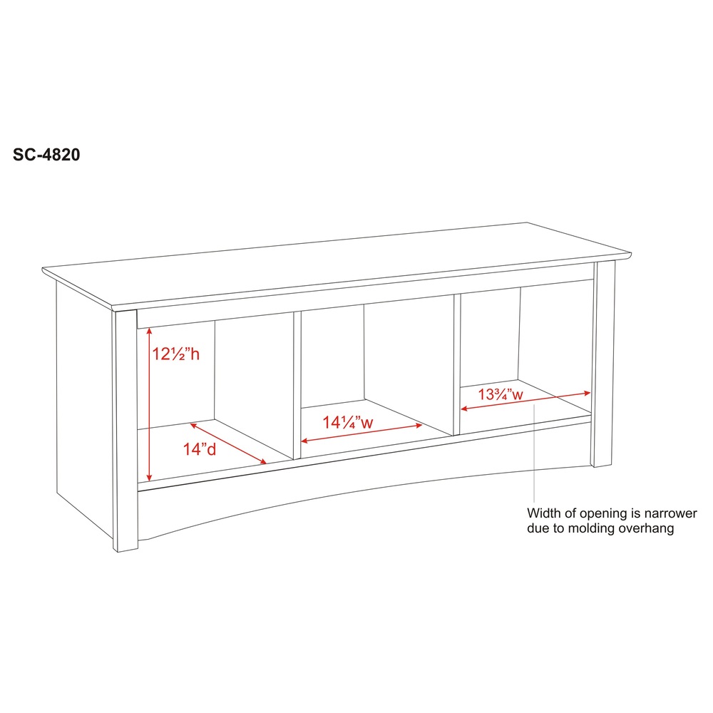Prepac Cubby Bench Canadian Tire